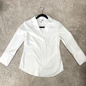 White House Black Market Collar Shirt